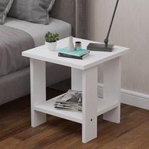 Small coffee table simple modern Mini small apartment living room sofa side corner bedroom bedside table small square