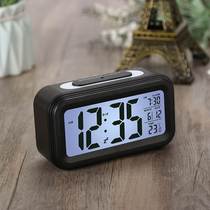 A new generation of multi-function digital display alarm clock LED smart luminous smart clock temperature perpetual calendar student alarm clock