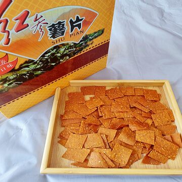 新昌特产红薯片红薯干手工炒制原味无沙地瓜片非油炸香脆零食125g