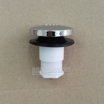 American bathtub jumping plug cover sewer fitting seal foot Press drain head