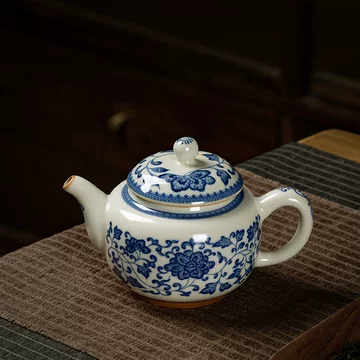 青花缠枝莲茶壶-青花缠枝莲茶壶促销价格、青花缠枝莲茶壶品牌- 淘宝