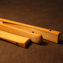 Text to play Old jade Bamboo folding fan picking light square small eggplant horse tooth 9 5 inch 16 square pure hand custom Chinese wind folding fan