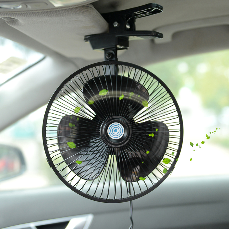 Vehicle Fan Electric Fan 12 V 24 V Truck with Small Suspension Fan for Refrigeration and Large Air Volume
