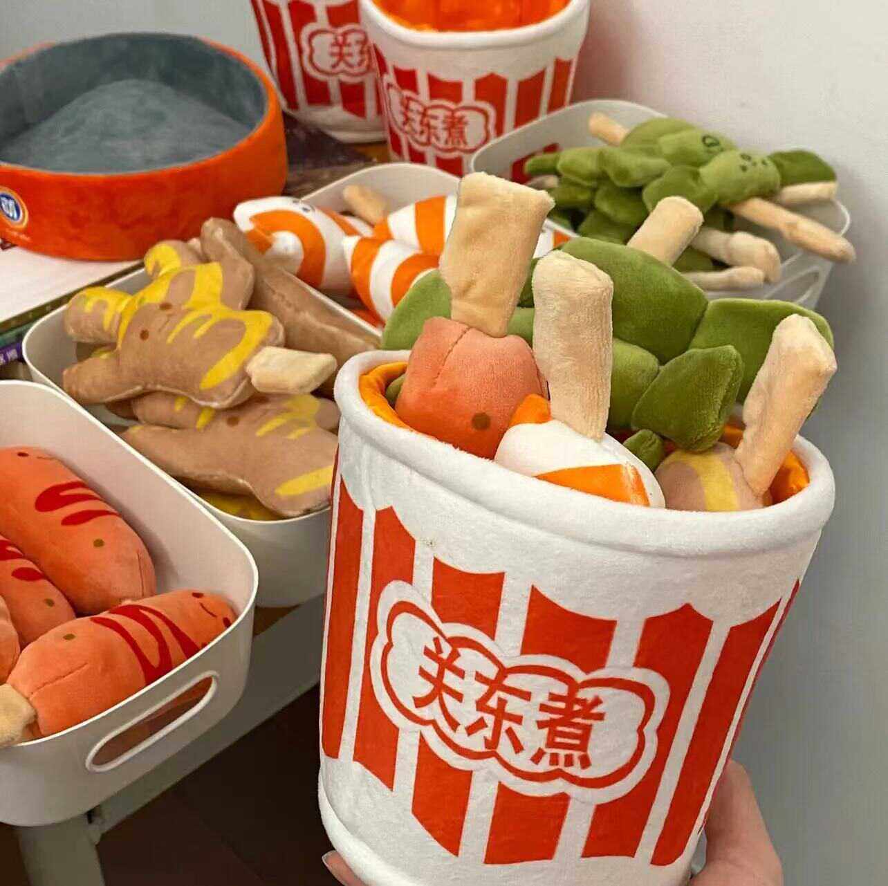 🎁吃货们必备！济南宠物狗免费赠送关东煮玩偶与好友一起吃麻辣烫套装创意过家家毛绒🎀-宠物-淘宝好物网