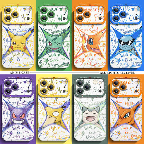 Pokemon Graffiti Anime iPhone Case