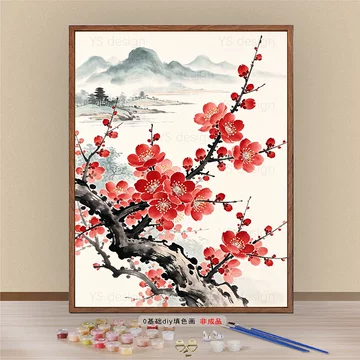 梅兰竹菊四君子挂画-梅兰竹菊四君子挂画促销价格、梅兰竹菊四君子挂画