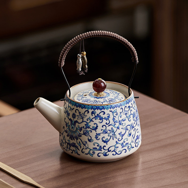 青花缠枝莲茶壶-青花缠枝莲茶壶促销价格、青花缠枝莲茶壶品牌- 淘宝