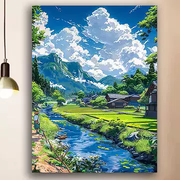 宫崎骏立体数字油画-宫崎骏立体数字油画促销价格、宫崎骏立体数字油画