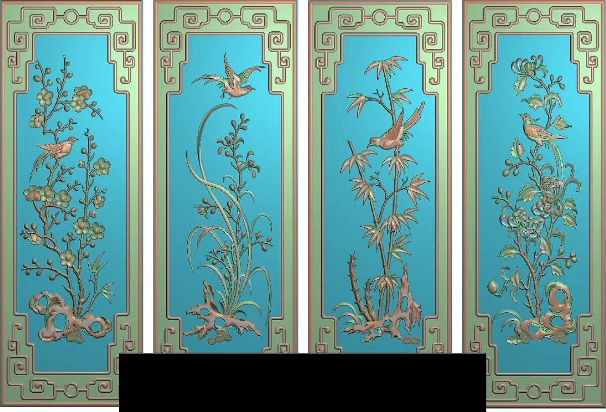 梅兰竹菊屏风-梅兰竹菊屏风促销价格、梅兰竹菊屏风品牌- 淘宝