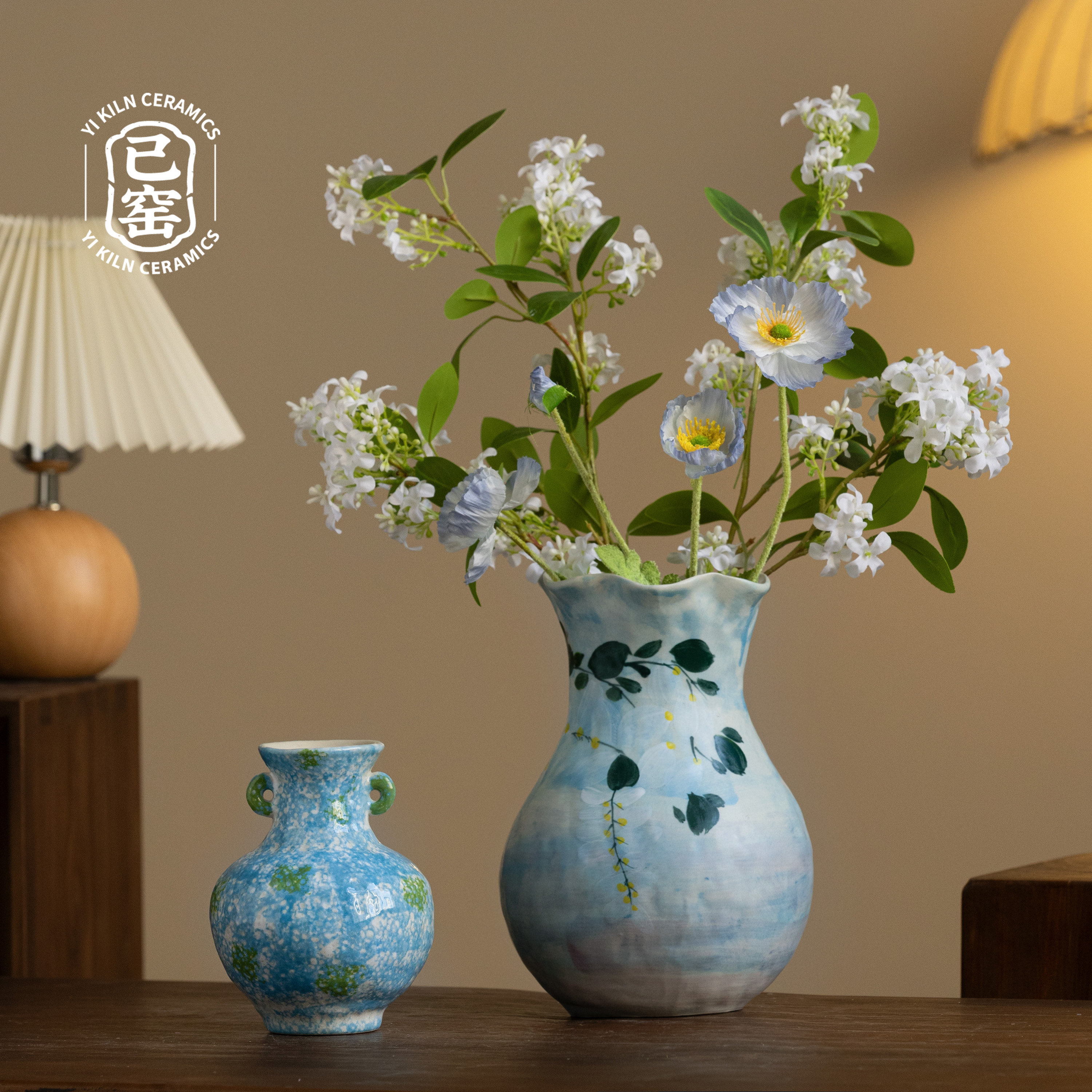 釉下蓝手作花瓶-釉下蓝手作花瓶促销价格、釉下蓝手作花瓶品牌- 淘宝