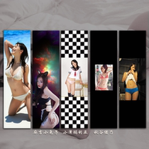 Steam wave actress series mushroom double skateboard sandpaper customization