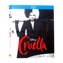 BD Black and White Witch Kuila Cruella (2021)Blu-ray DVD Movie HD 1080p Boxed Original