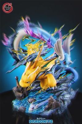 taobao agent [Booking Overseas] Fantasy Fantasy House GX Evolution Hark Dragon Fast Dragon Family Statue