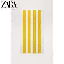 ZARA new mens yellow striped beach towel 01246300300