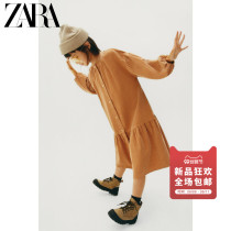 ZARA early autumn new childrens clothing girls retro corduroy dress 06240181710