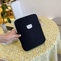 Japanese and Korean ins Wind splashing water tablet bag Ipadpro11 inch storage bag 13 laptop protection bag