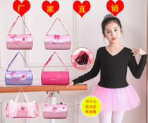 New dance bag children shoulder cross dance bag girl embroidery ballet rain-proof Dance Bag Factory Direct