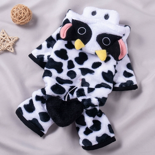 Собачья одежда в осенней и зимней молочных коровах трансформирует Тедди Бибельба домашние животные маленькие собаки и кошки сгущают четыре юбки