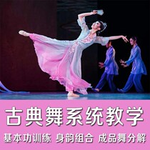  Adult dance tutorial Chinese classical dance in the lights Detailed decomposition teaching Chinese dance video teaching materials