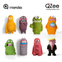 QZee pet dog dog toy Qmonster latex sound bite resistant child dreary young medium and large dog molars