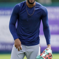 American single Rollins technology fabric breathable sweat-absorbing quick-drying clothes bottoming professional baseball uniform sports T-shirt