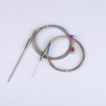 WRNK191 armored thermocouple University laboratory temperature probe 1300 degree high temperature resistant needle
