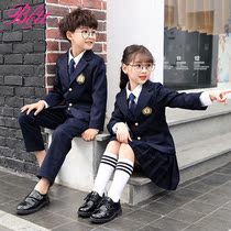 Boys small suit dress autumn long sleeve boy boy wedding host flower child Spring and Autumn suit suit suit