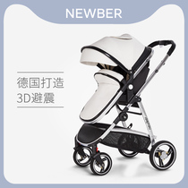 newber baby stroller can sit and lie two-way summer lightweight folding ultra-light high landscape newborn baby stroller