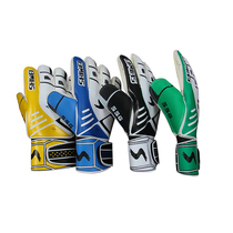 Goalkeeper gloves training children adult students with breathable non-slip wear-resistant bone protector goalkeeper gloves competition equipment