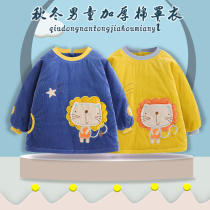 Autumn and winter pure cotton baby cotton padded clothes for infants and young children to wear cotton clothes