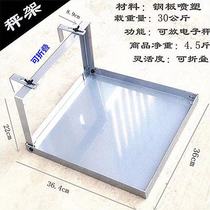 Electronic scale scales scales on stand shelves folded can be trailed car tricycle portable electronic scale