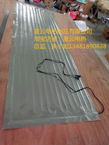 Stainless steel dinner plate insulation plug aluminum foil heating sheet wet medicinal material drying items moisture-proof heating heating sheet