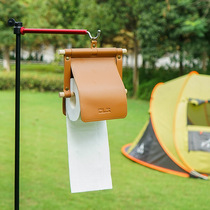 Outdoor adhesive hook tissue rack picnic home hanging napkin tissue box Nordic car tissue holder portable roll