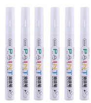 Del white paint pen tire pen non-fading waterproof
