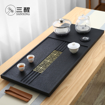 Set home Wujin Stone tea tray living room induction cooker integrated fully automatic simple tea Taiwan kung fu tea set