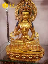 Nepal Vajra Buddha statue Sakyamuni master works all gilt gold boutique Vajra Buddha statue 53cm