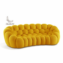 Nordic super soft integrated cotton sofa honeycomb designer creative bubble sofa Rochburg sofa chair