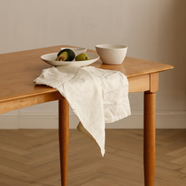 Shan Nian Wood original Japanese simple Nordic Wood cherry wood black walnut desk table small apartment