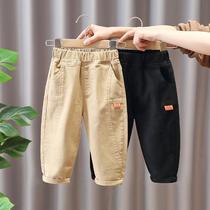 Wear childrens sports casual pants Mens and womens swimsuit pants 2021 new childrens clothing baby autumn girls pants