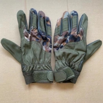 03 inner gloves full finger plus velvet warm gloves winter cold riding five finger gloves leather gloves