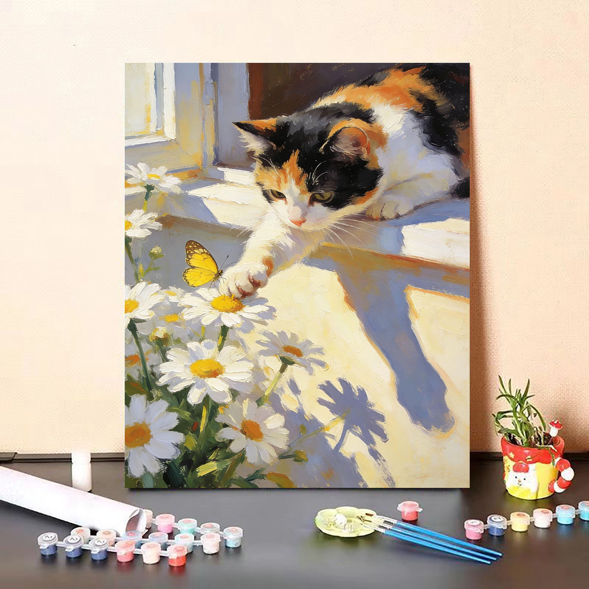 数字油画猫猫-数字油画猫猫促销价格、数字油画猫猫品牌- 淘宝