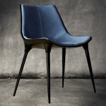 Modern minimalist light luxury living room glass fiber reinforced plastic paint Diana Cassina enthusiastic without armrests casual meal single chair