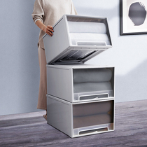 Wardrobe storage clothes drawer storage box storage cabinet storage box plastic wardrobe underwear clothing finishing box