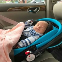Baby long-distance car artifact basket car child safety seat newborn carry basket baby portable cradle