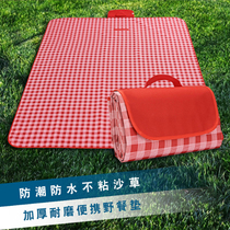 Picnic mat spring outing moisture-proof mat picnic cloth outdoor portable waterproof grass picnic mat outing thickened ins Wind