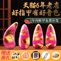 Guzheng Fingernail Professional Adult Children Beginners Playing Grade Chia Tablets SEA TURTLE COLOR REMOTE Divine Instrumental Rightea Accessories