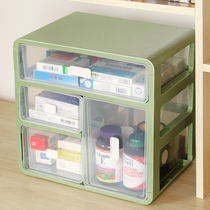 Large medical box home large-capacity household medicine emergency storage box multi-layer storage box Medical medicine box