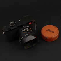 Italian cowhide Lycra QP Leica Q camera Q2 Lens cover Holster Protective cover Protective cover Anti-loss cover