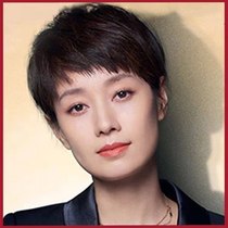  Wig female short hair middle-aged and elderly summer fluffy natural neutral face repair Korean real hair round face temperament mother