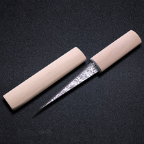 Bartender 2019 special creative round ice hockey Diamond cube ice skating knife Japanese carving hand chisel knife